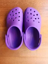 Comprar Crocs Violeta Sandalias Niñas Talle 35