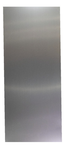 Panel Pared Wpc Pelicula Pet Plateado Tipo Laminado 3.54m2 Color Aluminio