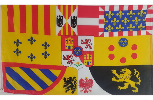 Bandera De España Royal Banner (tamaño 90x150cms) Polyester