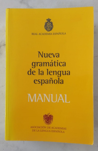 Nueva Gramatica Lengua Española Manual - Usado 