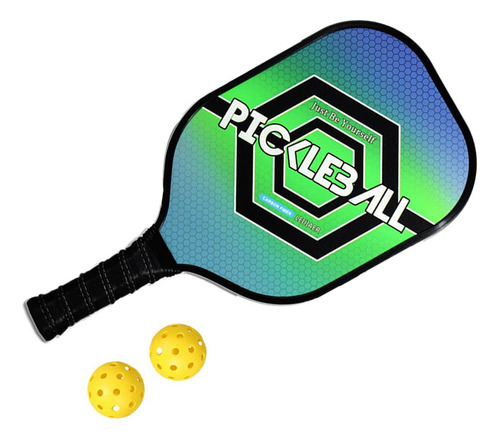 Paletas Pickleball Absorción De Golpes 2 Bolas Para