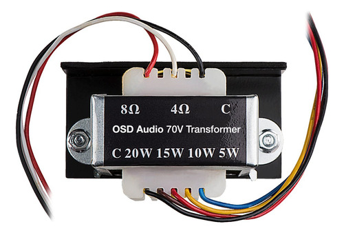 Osd Audio 70v Comercial (20 W, 15 W, 10 W, 5 W) Transformado