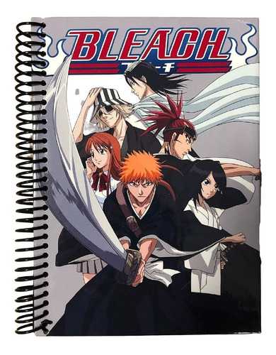 Cuaderno A5 Con Stickers Bleach Gastovic Anime Store