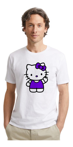 Remera Hello Kitty - Algodón - Unisex - Diseño B3