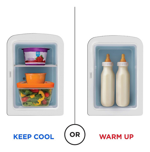 Mini Bar Chefman Rj48-m Negro 4l Portátil No Frost