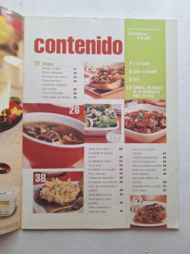 Cocina Fácil - Nopales Y Hongos (Usado)