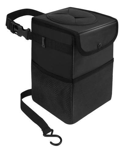 Cubo De Basura Para Coche Con Tapa, Cubo De Basura Con Forro