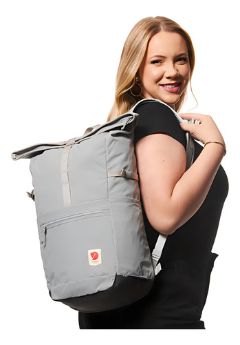 Mochila High Coast Foldsack F23222, resistente al agua, 24 litros, color gris tiburón