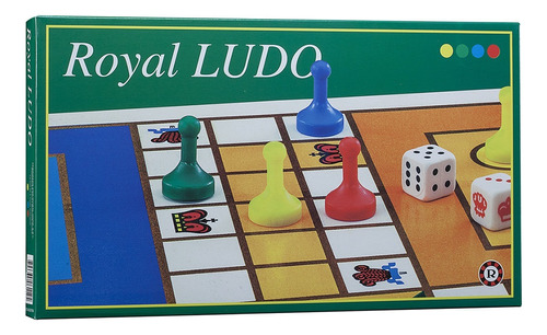 Juego Royal Ludo Línea Verde Ruibal Clásicos (+ 5 Años)