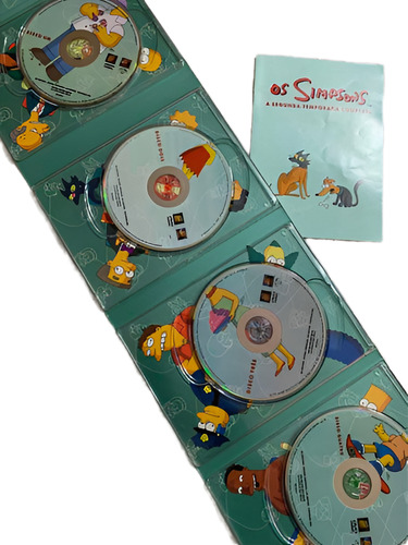 Seriado Dvd - Os Simpsons - 2ª Temporada (Usado)