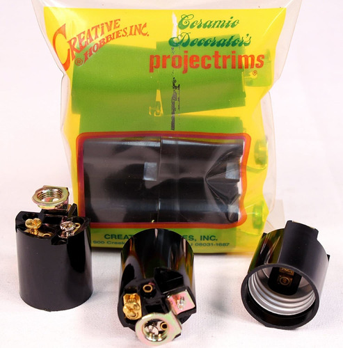 Creative Hobbies Elt5561a Phenolic (bakelite) Medium Base E2