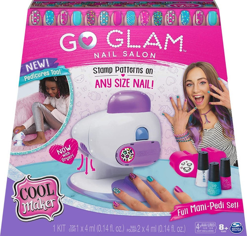 Cool Maker Go Glam Nail Stamper Salon De Manicura Y Pedicura