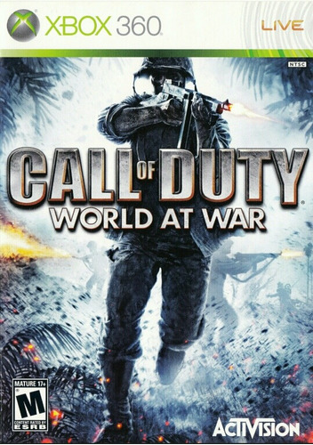 Call Of Duty World At War Ww2 Ps3 Y 360 + Juego Free Oferta