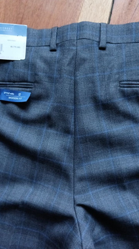 Pantalón De Vestir Ryan Seacrest Distinction, De Lana - T32