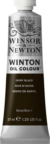 Winsor & Newton 7825 Óleo 37 Ml. Negro Marfil