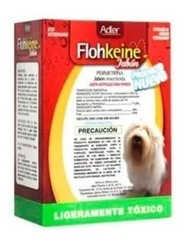 Imagen 1 de 1 de Flohkeine Jabon Antipulgas 100 G