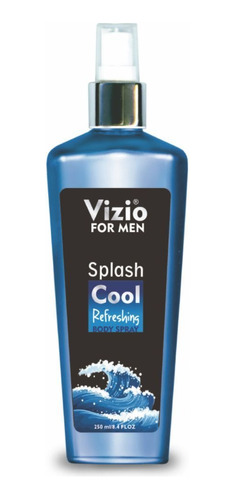 Splash For Men - Vizio - Body Spray - Cool Refreshing ×200ml