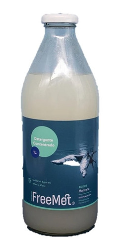Detergente Ecologico Manzana 1l Freemet