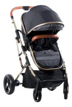Comprar Coche Cuna Moises Para Bebe Reclinable 3 Pocisiones Blak Color Negro Color del chasis Negro