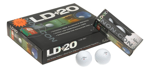 Nitro Ld + 20 Bolas De Golf No Conformes De 12 Paquetes