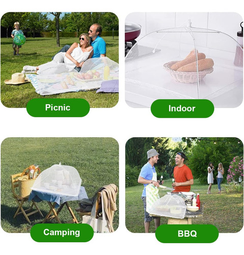 Paquete De 3 Fundas De Campaña De Comida Picnic, 17 X ...