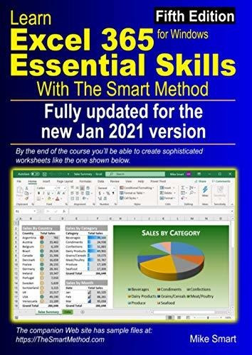 Book : Learn Excel 365 Essential Skills With The Smart _zu