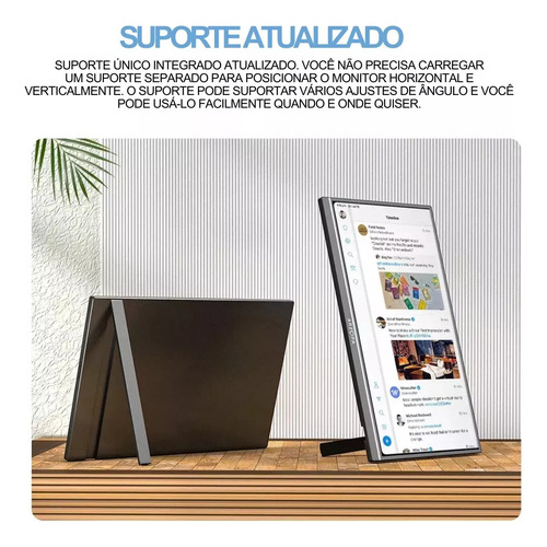 Monitor Portátil Arzopa A1 Gamut 15.6 Fhd 1080p 60hz
