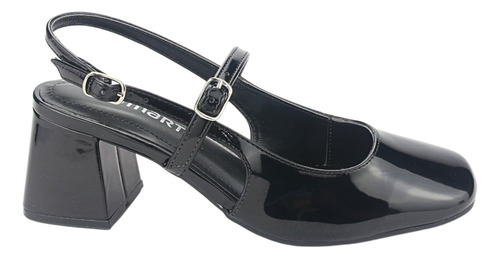 Zapato Via Marte Mujer 23-16801 V Preto Casual