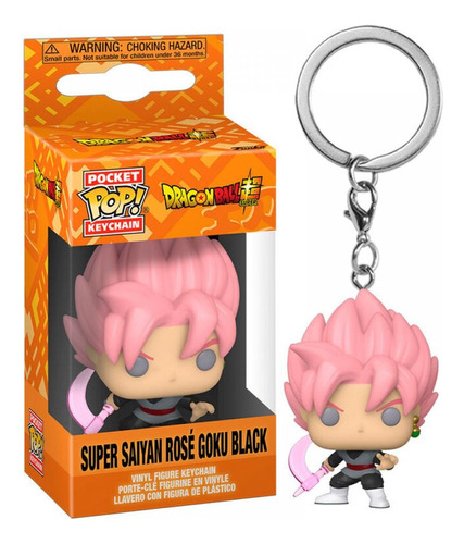 Funko Pop Keychain Dbs - Super Saiyan Rosé Goku Black