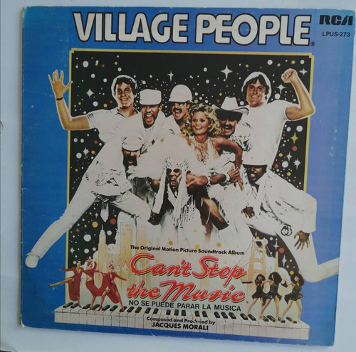 Village People Can't Stop The Music Disco Vinilo Pop Funk