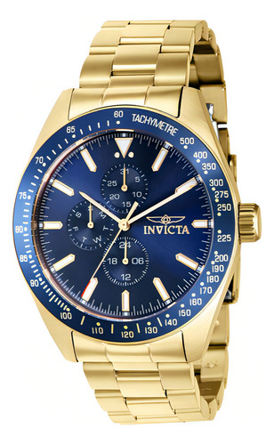 Relógio masculino Invicta 38967 Gold