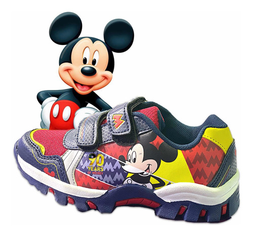 Imagen 1 de 2 de Zapatos Deportivos Mickey Mouse 90 Años