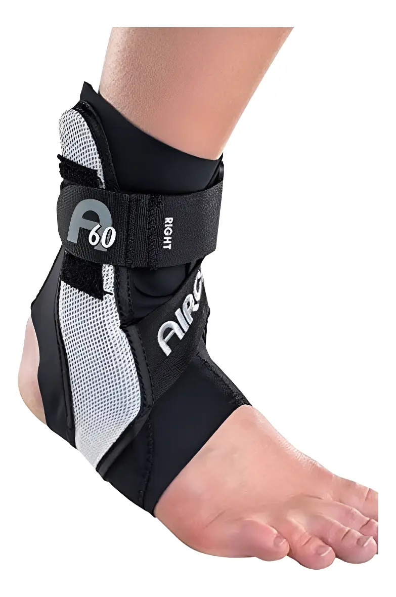Tornozeleira Estabilizador Tornozelo Aircast A60 Cor Preto Tamanho Esquerda G