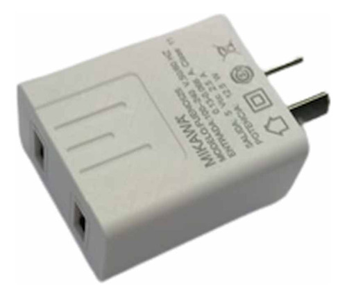 Fuente Switching Usb 5v  2500ma Cargador Celular Doble Toma