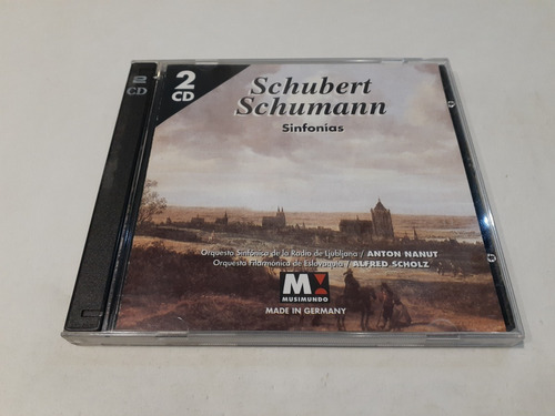 Sinfonías, Schubert, Schumann - 2 Cd Alemania 9.5/10