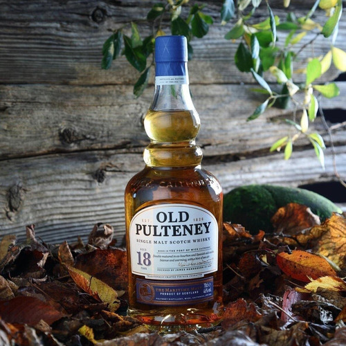 Imagen 4 de 8 de Whisky Old Pulteney 18 Años Single Malt 700ml En Estuche