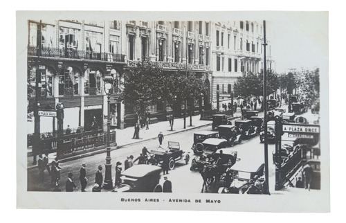 Buenos Aires Av. De Mayo Estacion De Subte G. Bourquin Y Cia