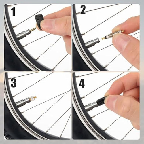 10 Piezas De Núcleo De Válvula Para Presta, Repuesto De Bici