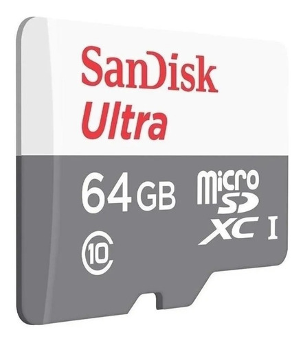 Imagem 5 de 5 de Cartão Memória Sandisk Ultra 64gb 100mb/s Classe 10 Microsd