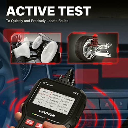 Launch Cr629 Obd2 Scanner Newest 2023 Scan Tool With Reset