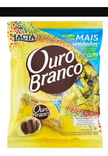 Bombom Ouro Branco 1kg Lacta