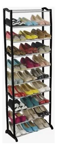Zapatero Con Capacidad Para 30 Pares De Zapatos 10 Niveles