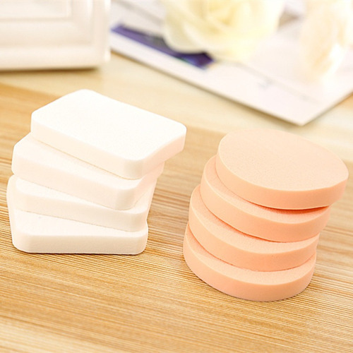 Imagem 1 de 7 de Kit Com 8 Esponjas De Makeup Macia Durabilidade