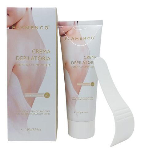 Crema Depiladora Nutritiva Limpiadora Flamenco Cuida Tu Piel