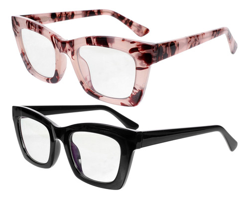 Gafas Ópticas Retro, 2 Unidades, Gafas Decorativas Para Homb