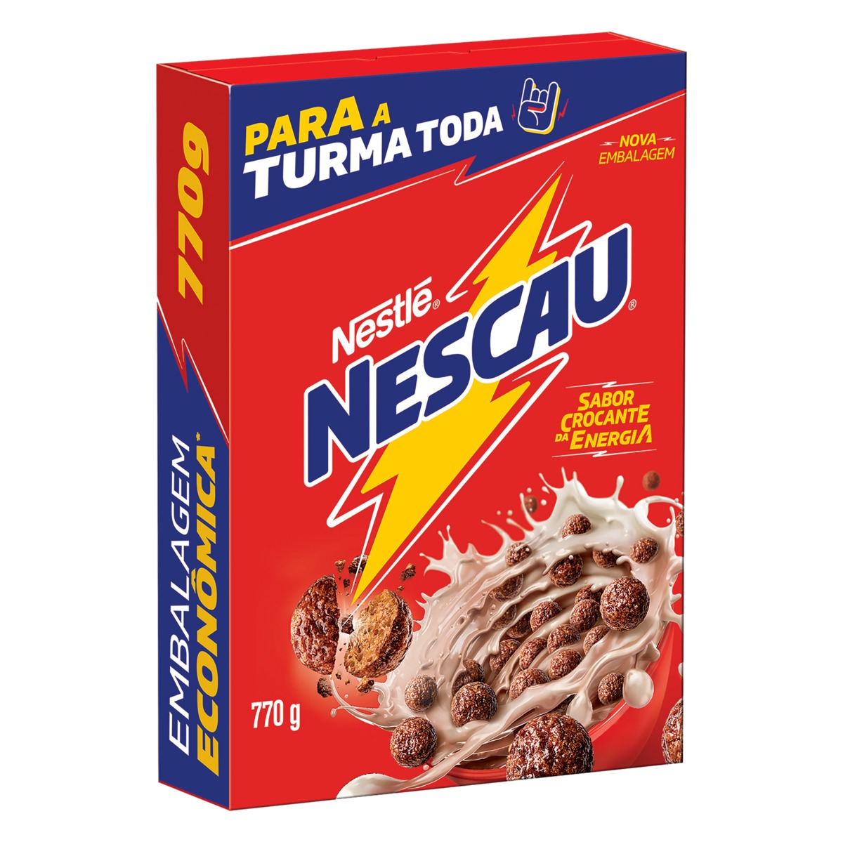 Cereais Nestlé Nescau Crocante de Energia em caixa 770 g