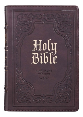 Libro Kjv Bible Giant Print Full Size Dark Brown - 