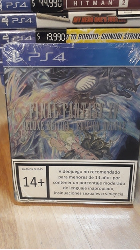 Final Fantasy Xv Deluxe Edition Ps4 Nuevo Sellado Fisico