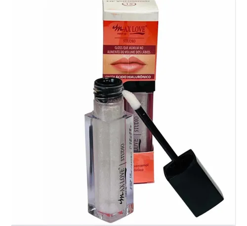 comprar Lip Gloss Labial Volumoso Max Love Com Glitter Furta Cor 15