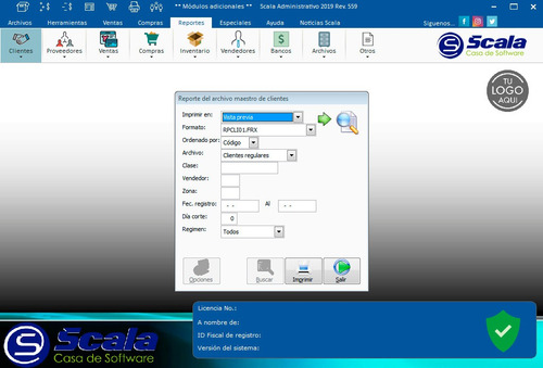 Imagen 5 de 9 de Sistema Administrativo Scala Soft Licencia Perpetua